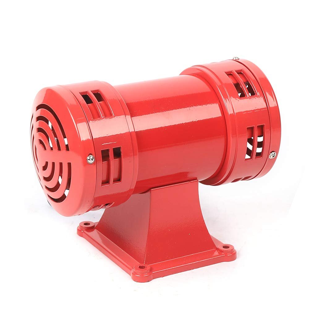 Electric Air Siren,140db Industrial Siren-Motor Driven Alarm, Ms-490 Air Raid Horn, Be Heard Within 300 M for Warnings, Signals and Alarm Horns.