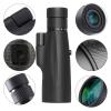 10X30 Monocular Telescope for Adult High Powered with Smartphone Adapter & Tripod, Waterproof HD Monocular with BAK4 Prism FMC Lens, for Camping Travel Hiking Bird Watching view 4