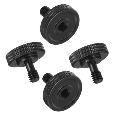 4Pcs Camera Mount Thumb Screws Easy Install Thumb Screws for Tripod Bracket Durable Camera Mount Parts with Excellent Grip
