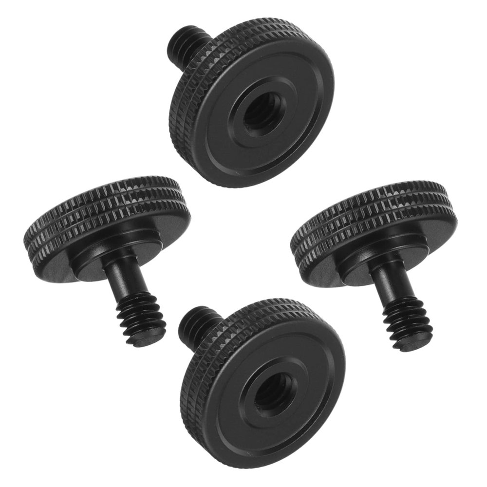 4Pcs Camera Mount Thumb Screws Easy Install Thumb Screws for Tripod Bracket Durable Camera Mount Parts with Excellent Grip