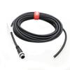 DRRI M12 8-Pins Male Sensor Connector to Fly Lead Waterproof Electrical Shield Cable for Automation Application view 3