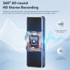64GB Digital Voice Recorder for Lectures Meetings - EVIDA Intelligent Voice Activated Recorder 512KBPS 288Hrs USB Recording Device HD Audio Recorder with Noise Reduction, Rechargeable view 2