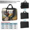 14 Inch Laptop Shoulder Bag For Men Women,Waterproof Briefcase Messenger Bag Pheasants Animals Laptop Sleeve Bag W/Strap Handle view 2