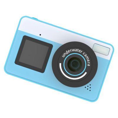 Underwater Digital Camera, Water-Proof Camera,2.8in 48MP Photo Resolution 3.0M Depth Lightweight Travel for Diving Photography