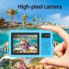 Underwater Digital Camera, Water-Proof Camera,2.8in 48MP Photo Resolution 3.0M Depth Lightweight Travel for Diving Photography view 2