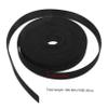 1Roll Heavy Duty Hook and Loop Tape Self Adhesive Cable Management Strips for Sewing Use for Fixing Cords Carpets Curtains and More view 2