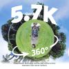 AKASO 360 Action Camera Creator Combo- 5.7K 360 Video with 1/2" 48MP Sensors, 72MP 360 Photo, 360-SuperSmooth, Touchscreen, Invisible Selfie Stick, 360 Horizon Lock, AI Tracking view 2
