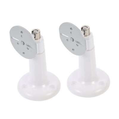 2Pcs Adjustable Mount Bracket for Security Wall Holder for Indoor Outdoor Use Flexible Angle for