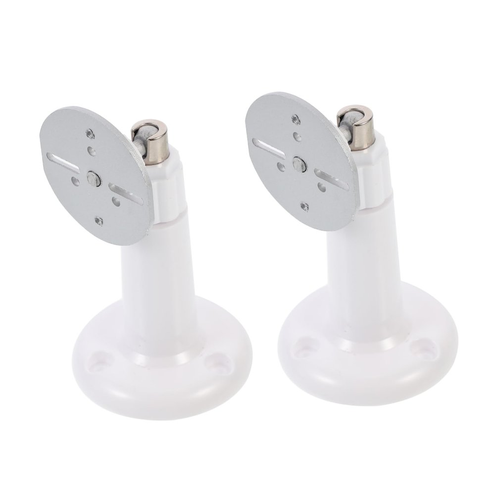 2Pcs Adjustable Mount Bracket for Security Wall Holder for Indoor Outdoor Use Flexible Angle for