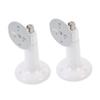 2Pcs Adjustable Mount Bracket for Security Wall Holder for Indoor Outdoor Use Flexible Angle for view 1