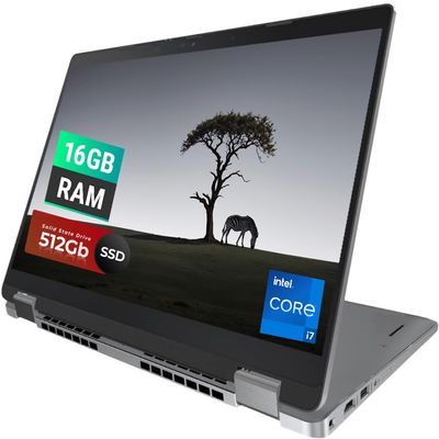 Dell Latitude 5330 2-in-1 Touchscreen Business Laptop | 13.3" 1920x1080 FHD | Core i7-1265U - 16GB RAM - 512GB SSD Hard Drive | 10 cores @ 4.8 GHz Windows 11 Pro (Renewed)