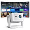 Official Licensed Google TV4K Smart Projector with WiFi and Bluetooth, VOPLLS Outdoor Projectors with Dolby/Auto Focus, Portable Movie Phone Wireless Gaming Wifi Proyector for Bedroom/Home/Celling view 1