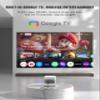 Official Licensed Google TV4K Smart Projector with WiFi and Bluetooth, VOPLLS Outdoor Projectors with Dolby/Auto Focus, Portable Movie Phone Wireless Gaming Wifi Proyector for Bedroom/Home/Celling view 2