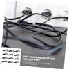 24Pcs Faux Leather Data Cable Organizer with Buckle Design Stylish Cord Management for Earphones Chargers and Wires Keep Your Desktop Tidy and Extend Cable Lifespan view 3