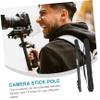 Hoement Telescopic Camera Monopod Pole Lightweight and Portable Photography Accessory Extends to Durable Aluminum Alloy for DSLR and Camcorder Use view 3