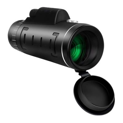 1Set Monocular Telescope for Outdoor Hiking Camping High Definition Lightweight Phone Compatible Telescopes for Bird Watching Stargazing Includes Lens Carry Bag