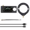 0.5-108MHz Pocket Radio Receiver, 1.9 Inch SI4732 Color Screen 800 MAh for MINI LSB USB AM FM Full Band Shortwave Radio Receiver (Black) view 1