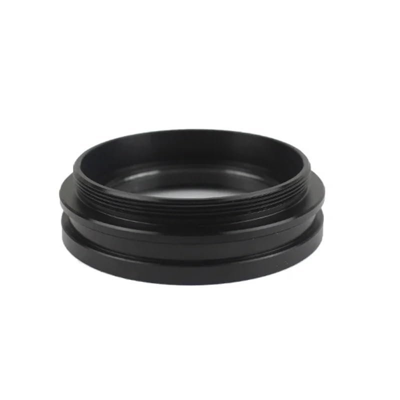 1pc 0.3X 0.5X 0.7X 0.75X 1X 1.5X 2.0X Auxiliary Barlow Objective Lens Thread M48mm for Stereo Binocular Trinocular Microscope(1X)