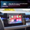 SXCY for 2025 2026 VW Taos Screen Protector Tempered Glass 8 Inch for 2025 2026 Volkswagen Taos Accessories 2025 2026 Taos Navigation Display Screen Protector view 4