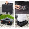 Vomeko Shockproof Hard Case for DJI Avata 2 Drone Accessories Water r esistant PP Shell with Custom EPE Foam, Pressure Valve (15.7x12.8x4.9in) view 3