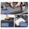 Vomeko Shockproof Hard Case for DJI Avata 2 Drone Accessories Water r esistant PP Shell with Custom EPE Foam, Pressure Valve (15.7x12.8x4.9in) view 4