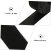 Mikikit 6Rolls Hook and Loop Cable Straps Black Cord Organizer for Home Office Durable Self Gripping Ties to Keep Cables Tidy and Untangled Easy to Use Adhesive Straps view 2