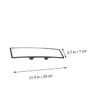 Wide Angle Rearview Mirror Large View Anti Glare Car Interior Mirror view 3