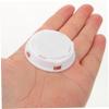 10Pcs White ABS Piggy Bank Bottom Plugs Minimalist Design view 4