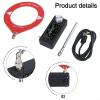 0.5-108MHz Pocket Radio Receiver, 1.9 Inch SI4732 Color Screen 800 MAh for MINI LSB USB AM FM Full Band Shortwave Radio Receiver (Red) view 2