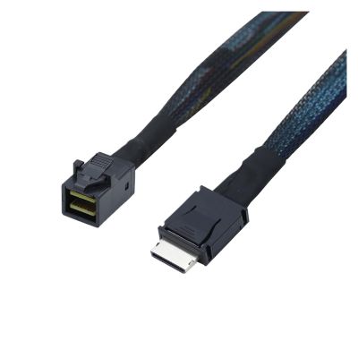 0.5M OCuLink PCIe PCI-Express SFF-8611 4i to Slimline SFF-8643 SSD Data Active for SSD EGPU Card Cable Adapter