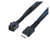 0.5M OCuLink PCIe PCI-Express SFF-8611 4i to Slimline SFF-8643 SSD Data Active for SSD EGPU Card Cable Adapter view 1