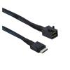 0.5M OCuLink PCIe PCI-Express SFF-8611 4i to Slimline SFF-8643 SSD Data Active for SSD EGPU Card Cable Adapter view 3