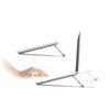 NUOBESTY Portable Aluminum Alloy Laptop Stand Foldable Ventilated Riser for Home Office Use Lightweight Durable Design for Trains Cafes More view 4