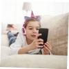 Happyyami Unicorn Horn Cat Ear Shape Cartoon Headphones for Boys and Girls Gaming Headset Volume Control Wired Headset for Computer Smartphone Tablet view 4