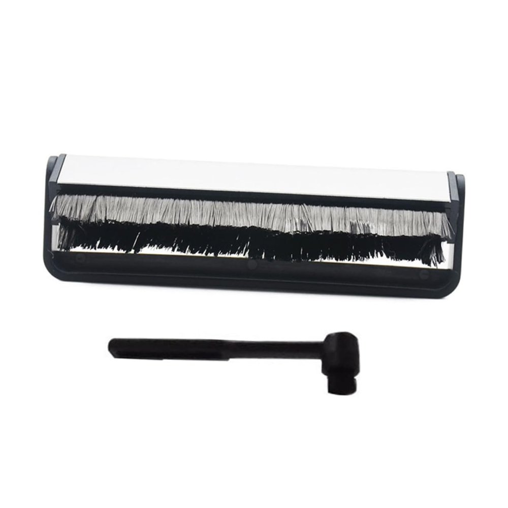 HOLIDYOYO Vinyl Record Cleaning Brush Portable Carbon Fiber Brush for Vinyl Records Effective Dust Removal Tool for Music Lovers