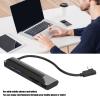 6 in 1 USB C Docking Station with, USB 3.0, and PD Charging Compatible with S8/S9/S10, Mate 10/Pro, P20/P30 4K HD Support view 4