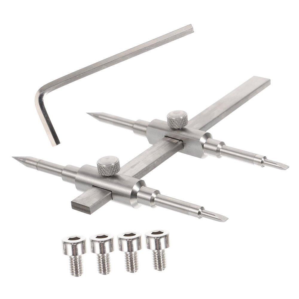 WHAMVOX 1Set Stainless Steel Lens Wrench Lens Removal Tool for Camera Lens Repair Durable Spanner for Photographers and Enthusiasts Compatible with Various Lens
