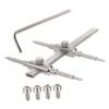 WHAMVOX 1Set Stainless Steel Lens Wrench Lens Removal Tool for Camera Lens Repair Durable Spanner for Photographers and Enthusiasts Compatible with Various Lens view 1