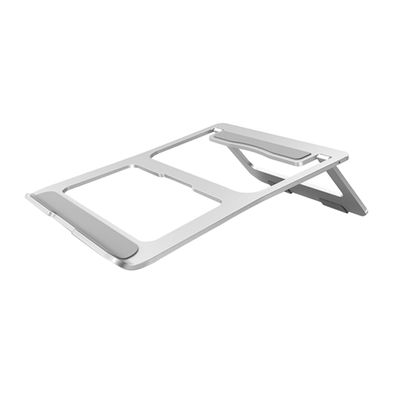 Uonlytech Foldable Laptop Stand Lightweight Aluminum Alloy Ventilated Holder for Portable Use Non Slip Design Durable Cooling Bracket for Desktops