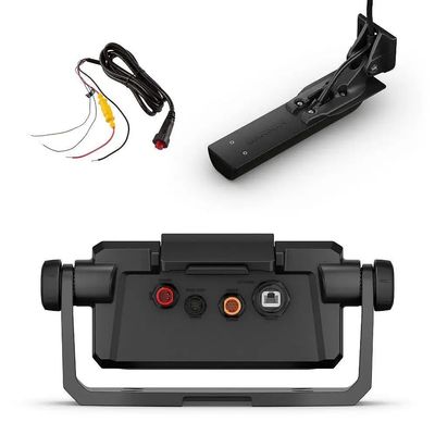 ECHOMAP UHD2 Boat Kits 020-00200-31 GT56UHD-TM Transducer, Power Cable and Cradle, Compatible with Garmin