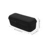 Angoily Portable Hard Speaker Case Storage Box with EVA Aluminum Alloy and Nylon Protection for Speakers Lightweight Travel Carry Bag with Internal Organizer for Electronics Accessories view 2