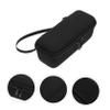 Angoily Portable Hard Speaker Case Storage Box with EVA Aluminum Alloy and Nylon Protection for Speakers Lightweight Travel Carry Bag with Internal Organizer for Electronics Accessories view 3