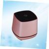 Angoily USB-Powered Mini Computer Speakers Bass Sound for Desktop and Laptop Compact Design Rose Gold Finish view 2