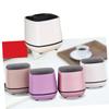 Angoily USB-Powered Mini Computer Speakers Bass Sound for Desktop and Laptop Compact Design Rose Gold Finish view 4