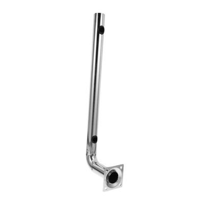 Cabilock Universal Wireless Bridge Bracket L-Shaped Stainless Steel Antenna Mount for Outdoor Use Adjustable Pole Mount Compatible Wireless Bridges