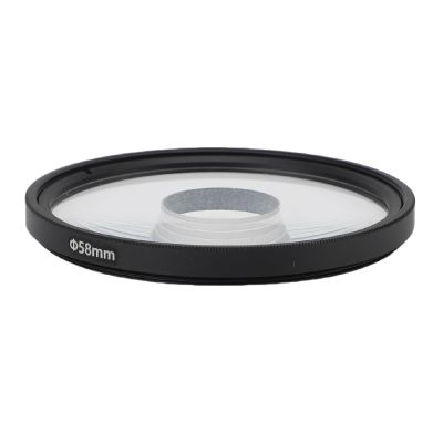 XUMIUZIY 58mm Center Exposure Edge Blur Filter, 58MM Special Effect Camera Filter, Edge Blur Effect for 50-85mm Lenses, MRC Coated Water Proof Oil Proof CNC Non Slip