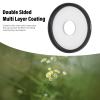 XUMIUZIY 58mm Center Exposure Edge Blur Filter, 58MM Special Effect Camera Filter, Edge Blur Effect for 50-85mm Lenses, MRC Coated Water Proof Oil Proof CNC Non Slip view 3