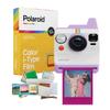 Polaroid Now Generation 3 Analog Instant Camera with Tripod Mount and Two-Lens Autofocus System (Purple) Bundle with Color Film and Film Kit (3 items) view 1