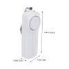 KOMBIUDA 130dB Women's Personal Security Alarm Keychain ABS Material Emergency Alarm with LED Light for Self and Safety view 2