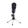 Aurovibe Cardioid Condenser USB Microphone with Noise Reduction, Wired Mic for Computers and Radio Broadcasting, Ideal for Gaming, Music Recording, Online Conference view 1